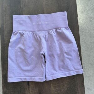 Lilac colour NVGTN shorts
Size small